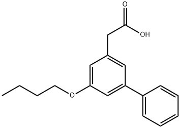 5-Butoxy-(1,1'-biphenyl)-3-acetic acid