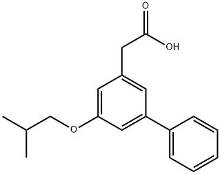 5-Isobutoxy-3-biphenylacetic acid