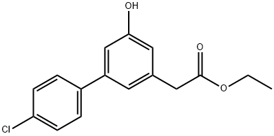 4'-Chloro-5-hydroxy-(1,1'-biphenyl)-3-acetic acid ethyl ester