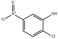 2-Chloro-5-nitrophenol Structural