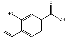 4-FORMYL-3-HYDROXYBENZOIC ACID Structural