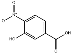 3-Hydroxy-4-nitrobenzoic acid Structural