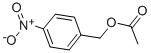 ACETIC ACID 4-NITROBENZYL ESTER Structural