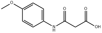 3-[(4-METHOXYPHENYL)AMINO]-3-OXOPROPANOIC ACID Structural