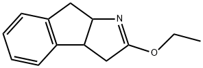 Indeno[2,1-b]pyrrole, 2-ethoxy-3,3a,8,8a-tetrahydro- (9CI) Structural