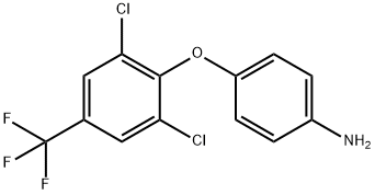 4-(2,6-DICHLORO-4-TRIFLUOROMETHYL-PHENOXY)-PHENYLAMINE