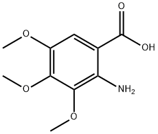 2-AMINO-3,4,5-TRIMETHOXYBENZOIC ACID Structural