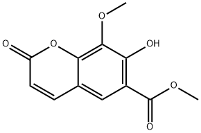 7-Hydroxy-8-methoxy-2-oxo-2H-1-benzopyran-6-carboxylic acid methyl ester