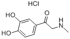 Adrenalone hydrochloride Structural