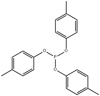 PHOSPHOROUS ACID TRIS(4-METHYLPHENYL) ESTER Structural