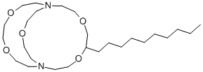 2-Decyl[7,16-(oxybisethylene)(1,4,10,13-tetraoxa-7,16-diazacyclooctadecane)]