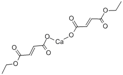 FUMARIC ACID MONOETHYL ESTER, CALCIUM SALT Structural