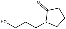 1-(3-HYDROXYPROPYL)-2-PYRROLIDONE Structural