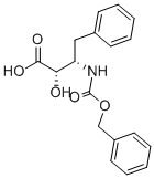 (2S,3S)-3-AMINO-2-HYDROXY-4-PHENYL-BUTYRIC ACID Structural