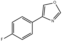 Oxazole, 4-(4-fluorophenyl)- (9CI) Structural