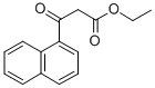 3-NAPHTHALEN-1-YL-3-OXO-PROPIONIC ACID ETHYL ESTER Structural