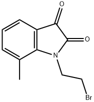 1-(2-BROMOETHYL)-7-METHYL-1H-INDOLE-2,3-DIONE