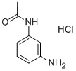 3'-AMINOACETANILIDE HYDROCHLORIDE Structural