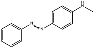 4-(METHYLAMINO)AZOBENZENE Structural