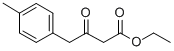 3-OXO-4-P-TOLYL-BUTYRIC ACID ETHYL ESTER Structural