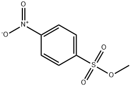 METHYL 4-NITROBENZENESULFONATE Structural