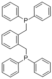 1,2-BIS(DIPHENYLPHOSPHINOMETHYL)BENZENE Structural