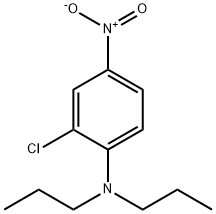 2-CHLORO-4-NITRO-N,N-DIPROPYLANILINE Structural