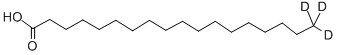 OCTADECANOIC-18,18,18-D3 ACID Structural