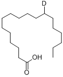 OCTADECANOIC-12-D1 ACID Structural