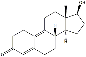 9(10)-Dehydronandrolone Structural