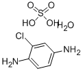 2-Chlorobenzene-1,4-diammonium sulphate Structural