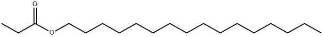 hexadecyl propionate Structural
