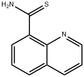 QUINOLINE-8-CARBOTHIOIC ACID AMIDE Structural