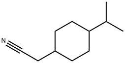 Cyclohexaneacetonitrile, 4-(1-methylethyl)- (9CI),4-(isopropyl)-cyclohexaneacetonitrile       