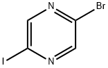 2-BROMO-5-IODOPYRAZINE Structural