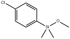 (4-chlorophenyl)-methoxy-dimethyl-silane Structural