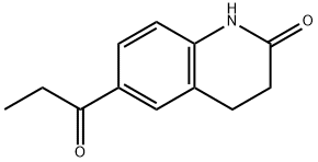 6-propanoyl-1,2,3,4-tetrahydroquinolin-2-one Structural