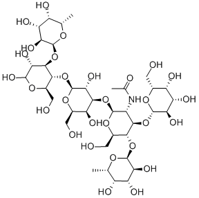 GAL-BETA1,3(FUC-ALPHA1,4)GLCNAC-BETA1,3GAL-BETA1,4(FUC-ALPHA1,3)GLC