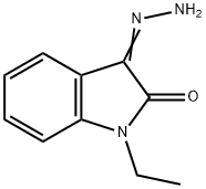 1-ETHYL-3-HYDRAZONO-1,3-DIHYDRO-INDOL-2-ONE Structural