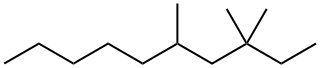 Decane, 3,3,5-trimethyl- Structural