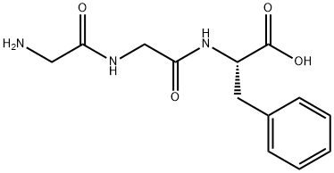 H-GLY-GLY-PHE-OH Structural