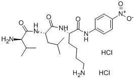 D-VAL-LEU-LYS P-NITROANILIDE DIHYDROCHLORIDE Structural