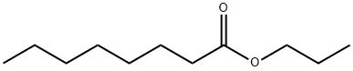 PROPYL CAPRYLATE Structural