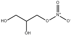 1-MONONITROGLYCERIN Structural