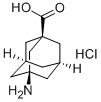 1-AMINO-3-ADAMANTANECARBOXYLIC ACID HYDROCHLORIDE Structural