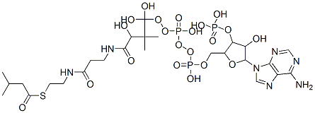 isovaleryl coenzyme a lithium salt hydrate Structural