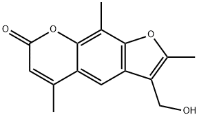 3-(HYDROXYMETHYL)-2,5,9-TRIMETHYL-7H-FURO[3,2-G][1]BENZOPYRAN-7-ONE