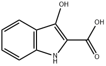 3-HYDROXY-1H-INDOLE-2-CARBOXYLIC ACID Structural