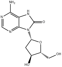 2'-deoxy-7,8-dihydro-8-oxoadenosine Structural