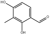 2,4-Dihydroxy-3-methylbenzaldehyde Structural